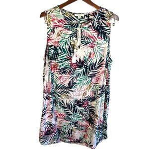 Beach Lunch Lounge Floral Tropical Swimsuit Coverup Women’s Size 2X
